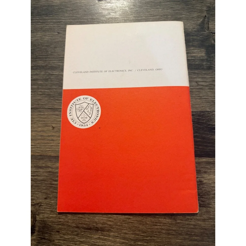 Cleveland Institute of Electronics Volume 2339-3 Vintage Ohm's Law Booklet